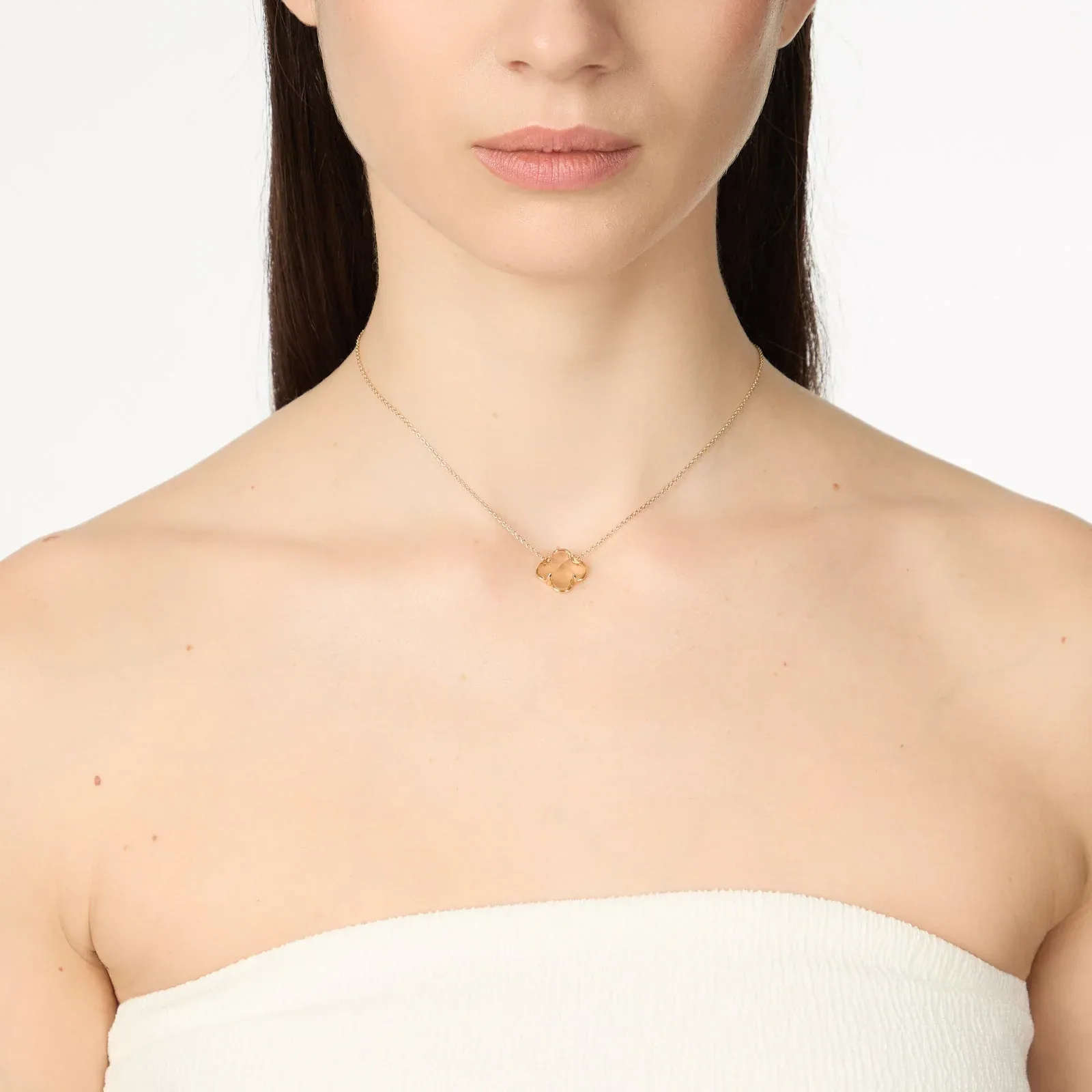 Girocollo con fiore cabochon Juliet - immagine 2