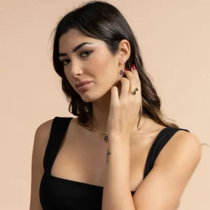 Orecchini pendenti pietra