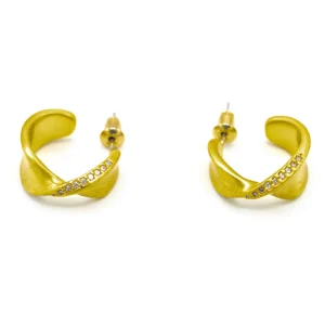 Orecchini torchon strass
