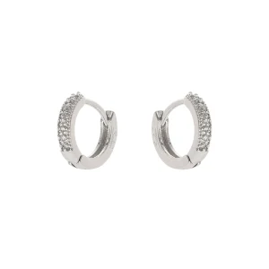 Piccoli orecchini veretta di cristalli Malibù